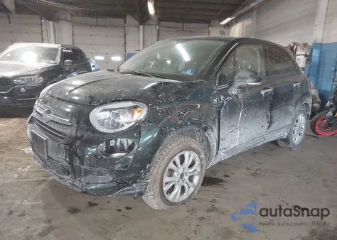 2016 Fiat 500X Easy из США, поврежденный, VIN ZFBCFYBT5GP496015